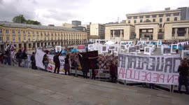 Protest for the murder of social leaders
