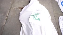 Protest for the murder of social leaders