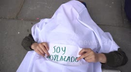 Protest for the murder of social leaders