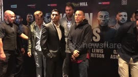 Amir Khan and Samuel Vargas go head-to-head