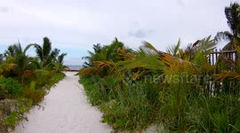 Playa en Reserva de la biosfera Sian Kaan Tulum Quinta Roo