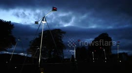 Art installation hypnotises visitors at Kendal Lakes Alive! Art Festival.