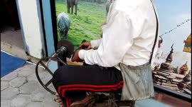 Traditional way of sharpening knives