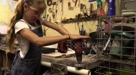 11-year-old inventor fashions ping pong ball cannon out of vacuum cleaner