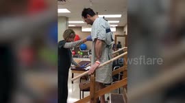 Dad loses leg and is left fighting for his life after catching infection ‘from ingrown hair’