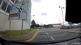 Roundabout lane confusion