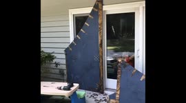 Boarding up my house video 1