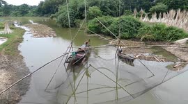 Indian Oldest Fishing Tachnique On River
