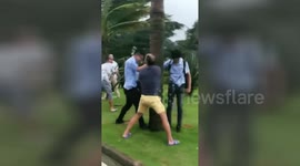 Residents cling to trees as Tropical Storm Barijat makes landfall in southern China