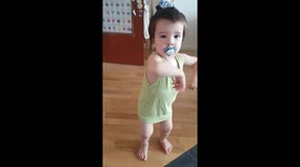 baby kasper  he love  to dance