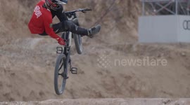 Spaniard Adolf Silva performs world's first 