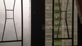 Super Typhoon Mangkhut slams Hong Kong
