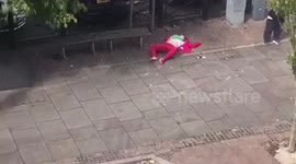 'Zombie spice addicts' on streets of Blackburn, North West England