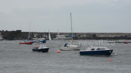 Storm Emma batters Holyhead Marina (5)