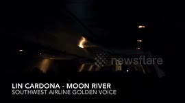 Southwest Airlines - Golden Voice Lin Cardona Sings Moon River 9-14-2018