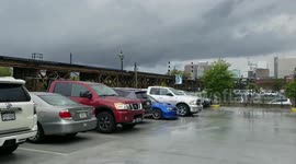 Downtown Richmond Virginia Tornado 9/17/2018 from Florence