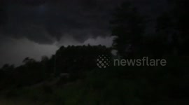 Major thunderstorms and tornados rock Fayetteville after Hurricane Matthew