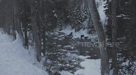Snowy Colorado River