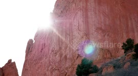 Sunset over Garden of the Gods
