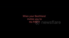 When your bestfirend invites you to the party
