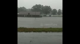 Hurricane Florence this is Goldberg North Carolina underwater