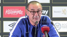 Maurizio Sarri says it will take a year for Chelsea to be on Liverpool's level