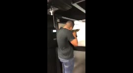 When you have never been to the gun range...