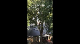 Fire at the Highbury leisure centre in London