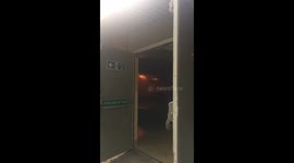 Highbury Better gym roof catches on fire