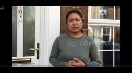 Kid unharmed after being run over by a car