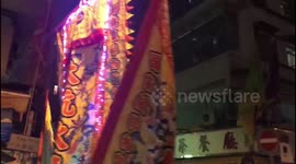 Tai hang fire dragon dance