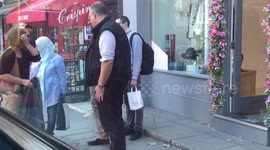 Bus driver hits elderly lady