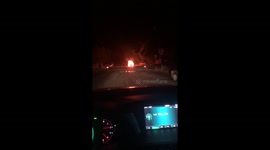 Car fire in San Jose