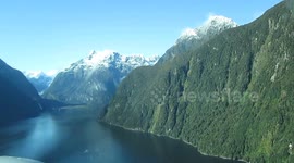 Flying into Milford Sound - 9/18/18