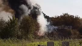 Flames Fire Burns property