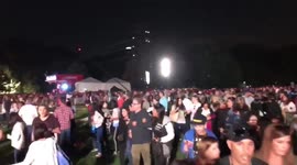 Chaos breaks out at Global Citizen Festival in Central Park in NYC as concertgoers fear sounds of gunfire