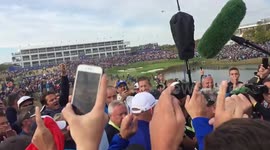 Celebrating European Ryder Cup Victory with Thomas Bjorn