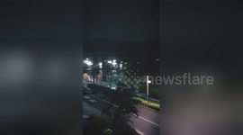 Typhoon Trami slams Tokyo overnight