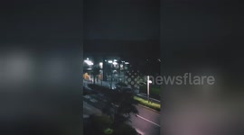 Typhoon Trami slams Tokyo overnight