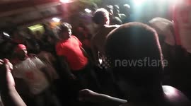 Kobra Ganga.Night Show at Ganesh Visarjan in Vijayawada