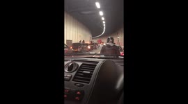 'Fast and Furious' boy racers block Limehouse Link Tunnel