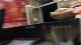 How not to wake up a drunk student