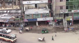 Bangladesh City life in the Morning  / Sylhet  City