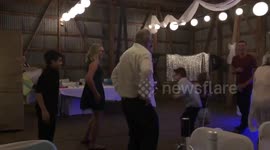 Grandfather doing the Macarena