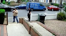 Not the best way to deal with someone, after you shit on there doorstep