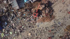 Palu, Sulawesi. Earthquake followed by the Tsunami. Searching for the buried in a village hit the hardest.