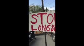 Massive cracks in the roadways caused by the earthquake in Palu Sulawesi