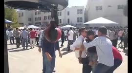 Boxing machine using head prank