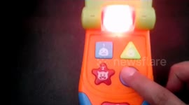 Light Up Musical Toys with light on and off