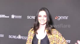 Lydia Hearst at HorrorFest